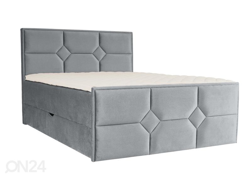 Sime Beds pesukastiga kontinentaalvoodi Helena Mosaiik 140x210cm suurendatud