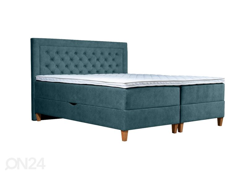 Sime Beds pesukastiga kontinentaalvoodi Marleen 140x200cm suurendatud