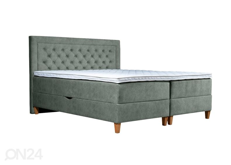 Sime Beds pesukastiga kontinentaalvoodi Marleen 200x200cm suurendatud