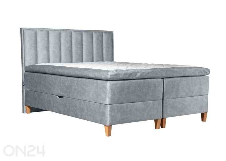 Sime Beds pesukastiga kontinentaalvoodi Mileen 160x210 cm suurendatud
