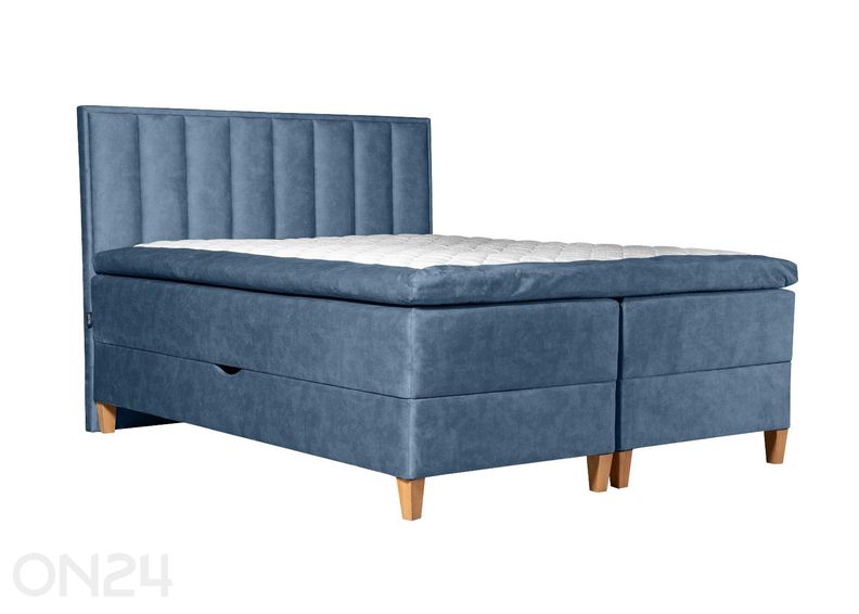Sime Beds pesukastiga kontinentaalvoodi Mileen 180x200 cm suurendatud