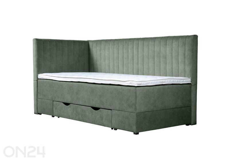 Sime Beds pesukastiga voodi Nora 120x200 cm suurendatud