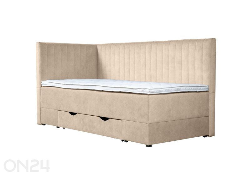 Sime Beds pesukastiga voodi Nora 80x190 cm suurendatud