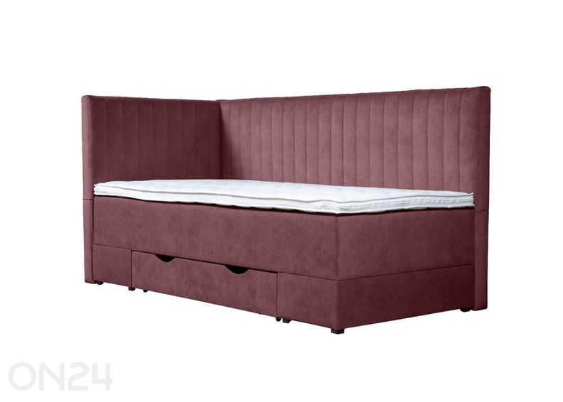 Sime Beds pesukastiga voodi Nora 80x190 cm suurendatud