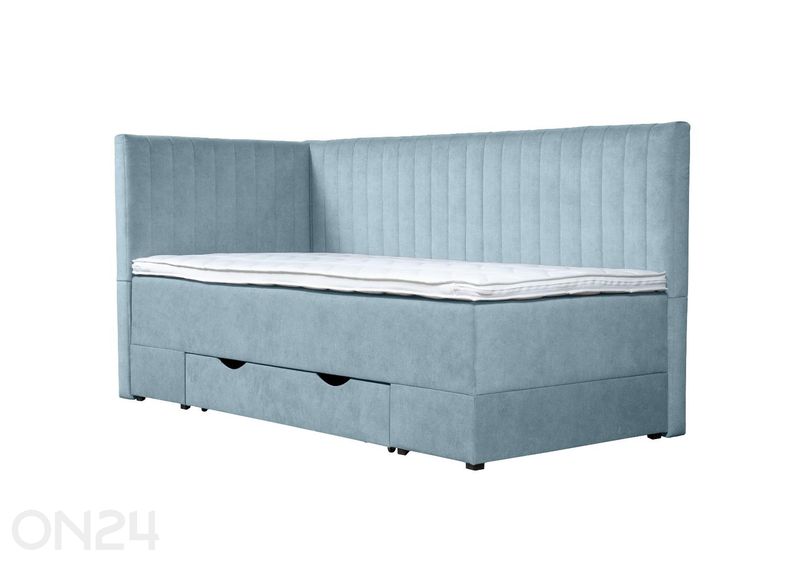 Sime Beds pesukastiga voodi Nora 80x190 cm suurendatud