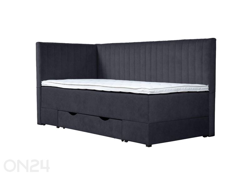 Sime Beds pesukastiga voodi Nora 80x190 cm suurendatud