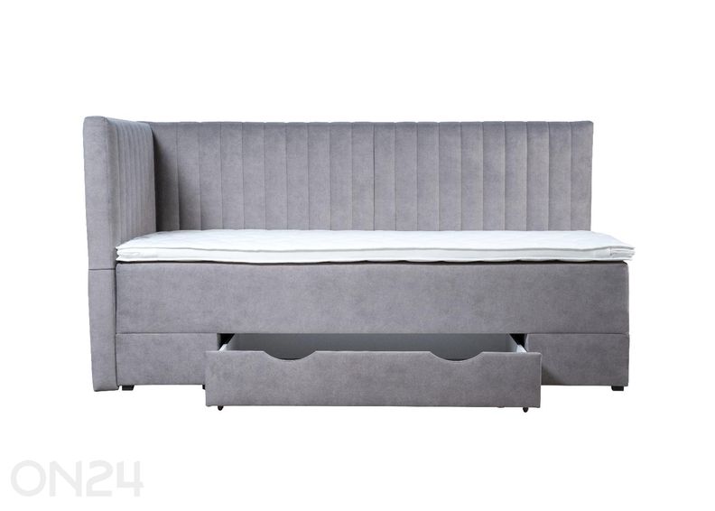 Sime Beds pesukastiga voodi Nora 80x190 cm suurendatud