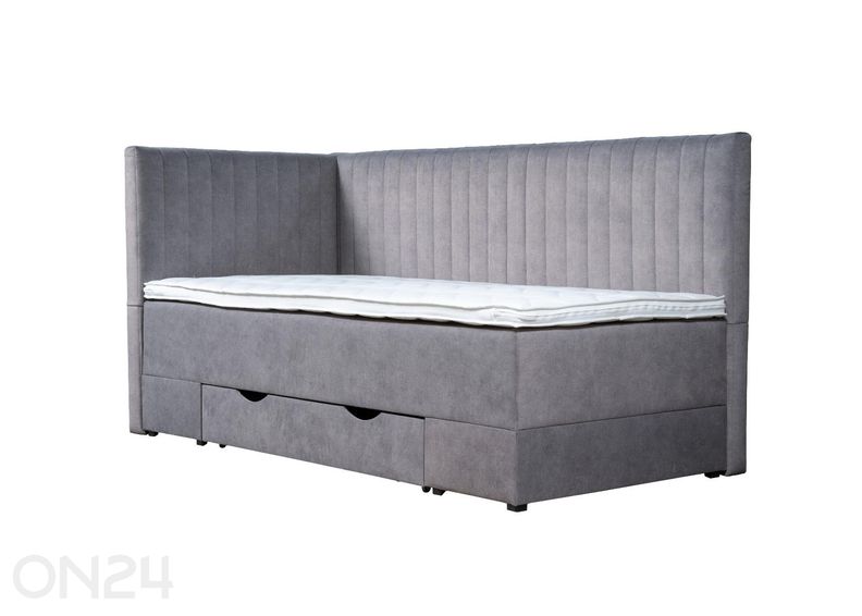 Sime Beds pesukastiga voodi Nora 80x190 cm suurendatud