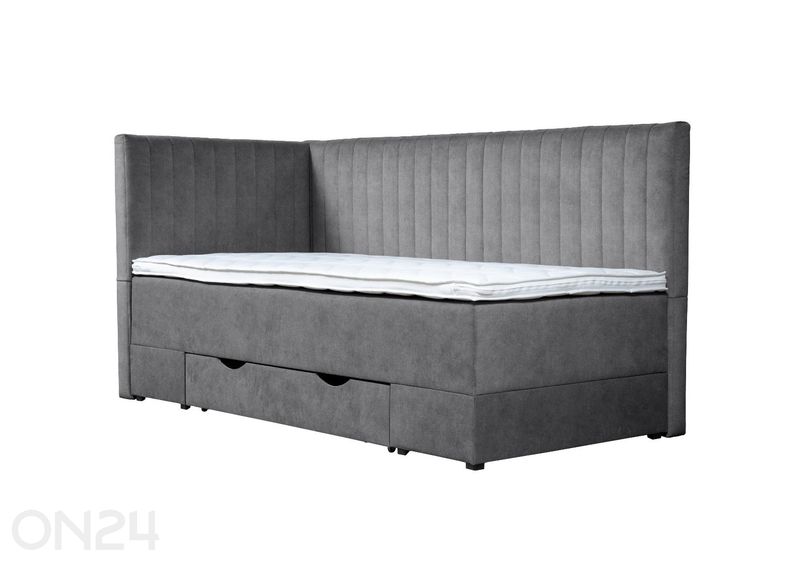 Sime Beds pesukastiga voodi Nora 80x200 cm suurendatud
