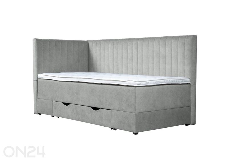 Sime Beds pesukastiga voodi Nora 80x200 cm suurendatud