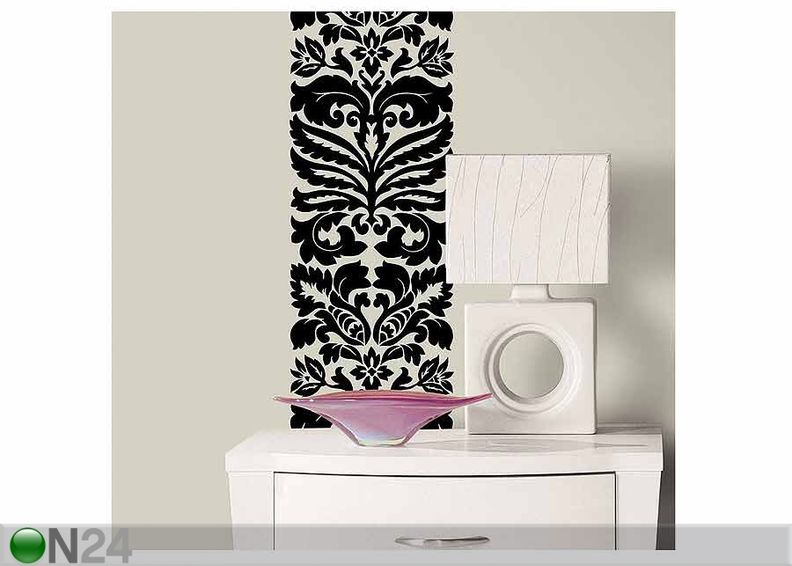 Sisustuskleebis Black Decor suurendatud