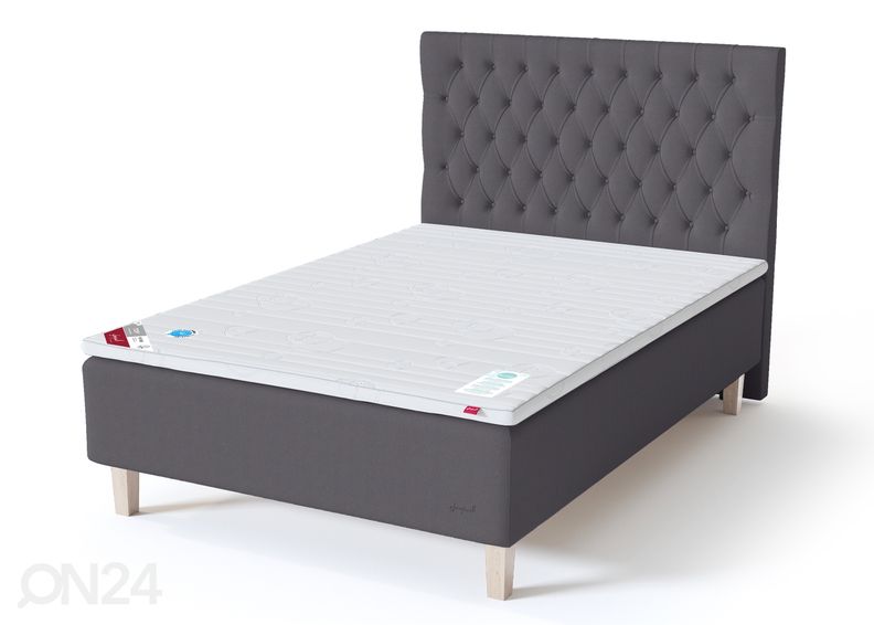 Sleepwell kušett BLACK Multipocket 140x200 cm suurendatud