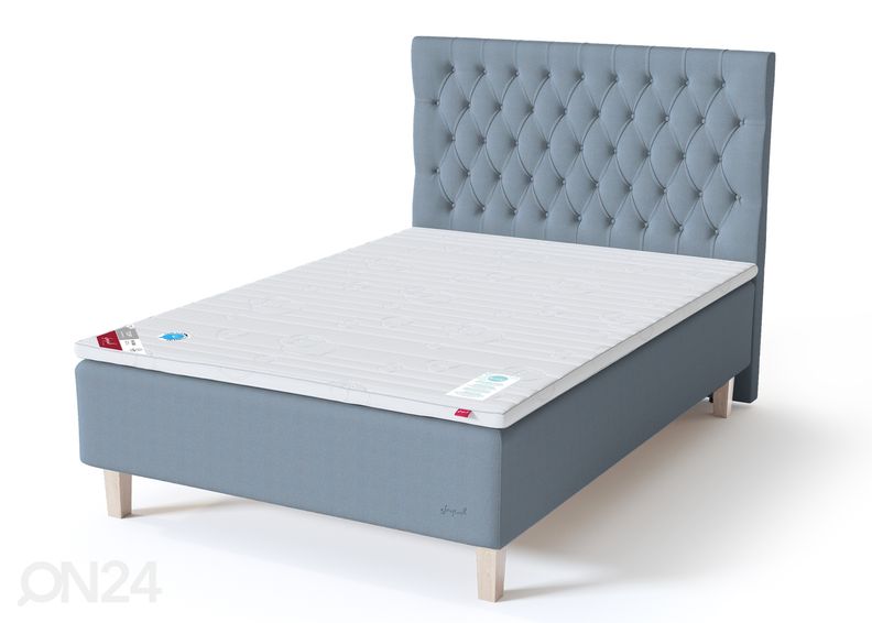 Sleepwell kušett BLACK Multipocket 140x200 cm suurendatud