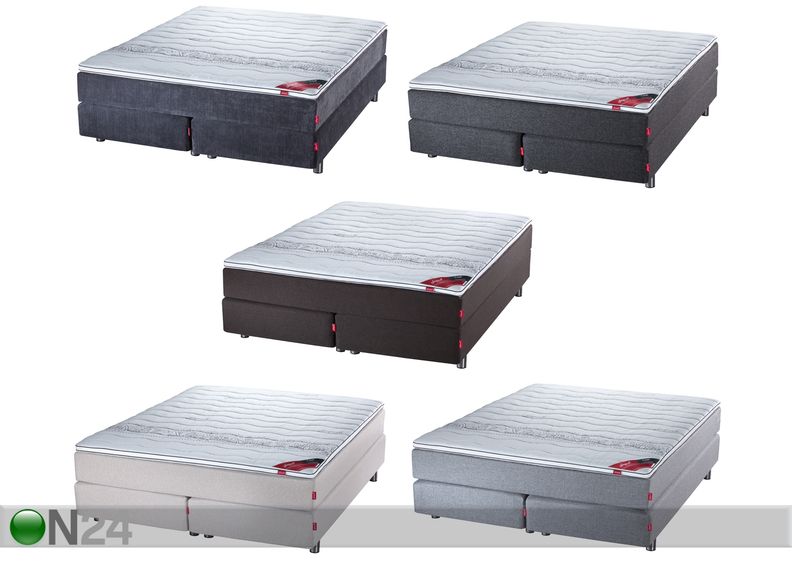 Sleepwell Red Continental voodi hard 160x200 cm suurendatud