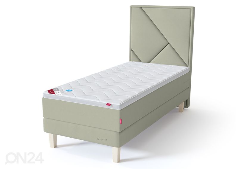 Sleepwell RED Kontinentaalvoodi alusraamil pehme 80x200 cm suurendatud