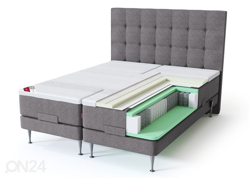 Sleepwell RED mootorvoodi jäik 160x200 cm suurendatud