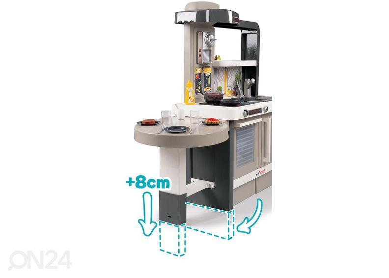 Smoby elektrooniline köök Tefal Evolutive suurendatud