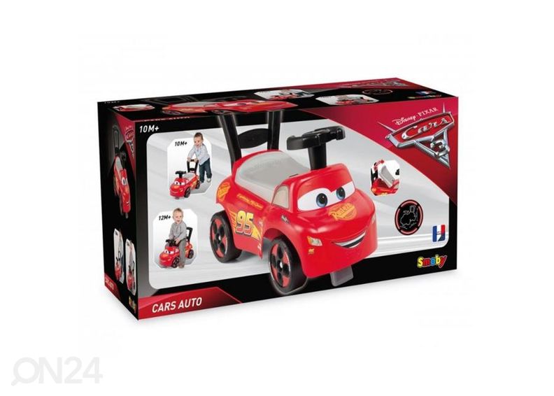 Smoby pealeistutav auto Cars 3 suurendatud