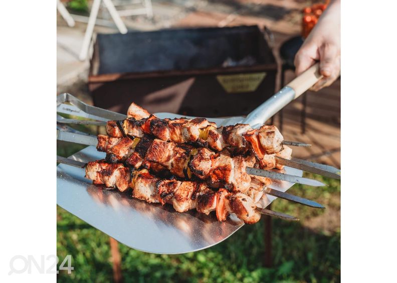 Söegrill Cor-Ten terasest GrillSymbol Naked Chef XS suurendatud