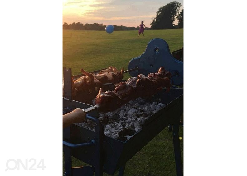 Söegrill mootoriga suurendatud