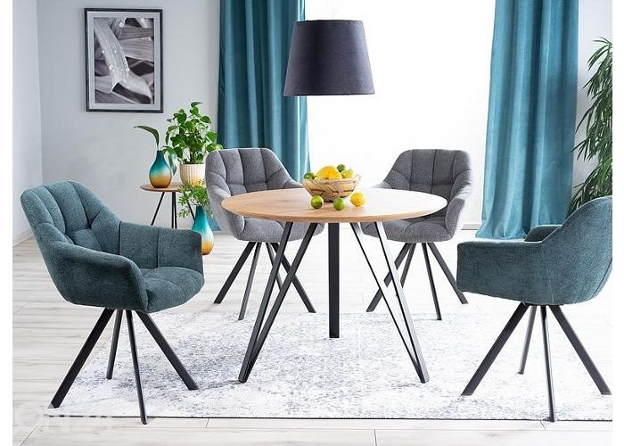 Söögilaud Ø 100 cm suurendatud