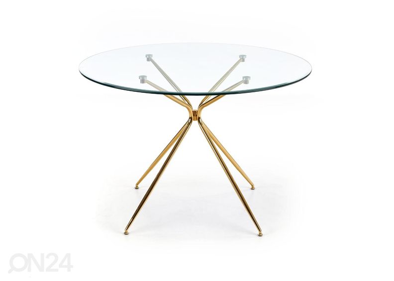 Söögilaud Ø 110 cm suurendatud