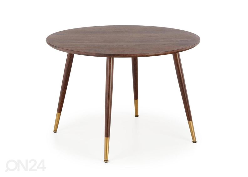 Söögilaud Ø 110 cm suurendatud