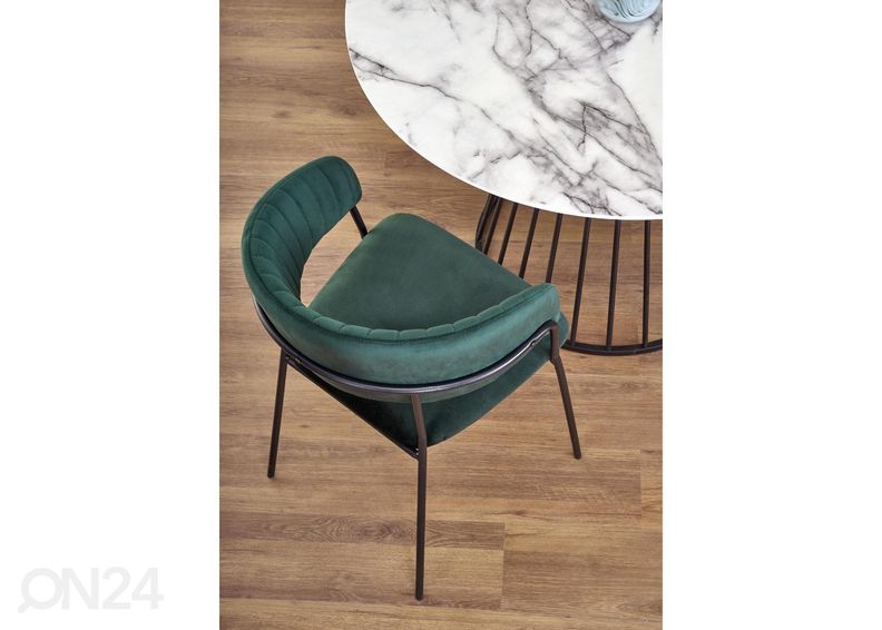 Söögilaud Ø 110 cm suurendatud