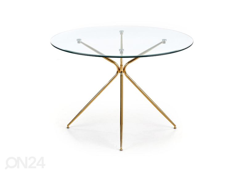 Söögilaud Ø 110 cm suurendatud