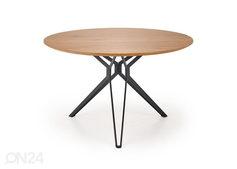 Söögilaud Ø 120 cm suurendatud