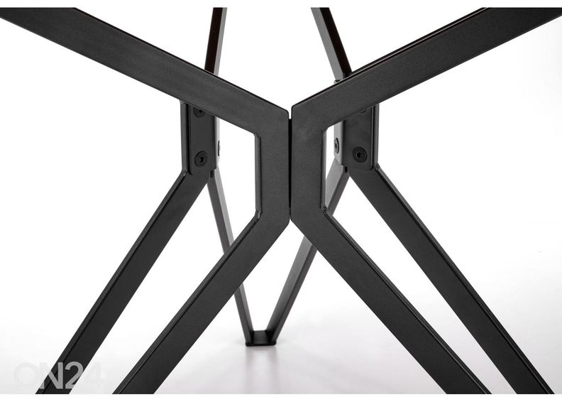 Söögilaud Ø 120 cm suurendatud