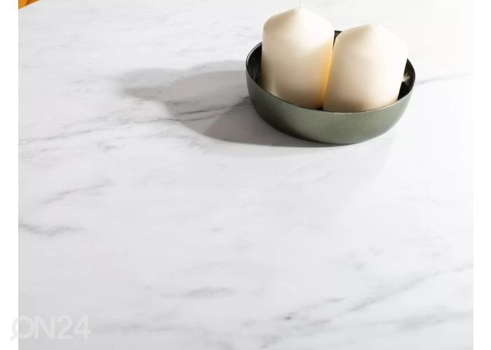 Söögilaud Ø 80 cm suurendatud