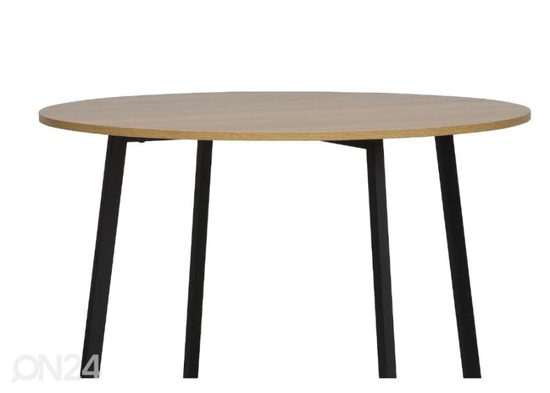 Söögilaud Ø 90 cm suurendatud