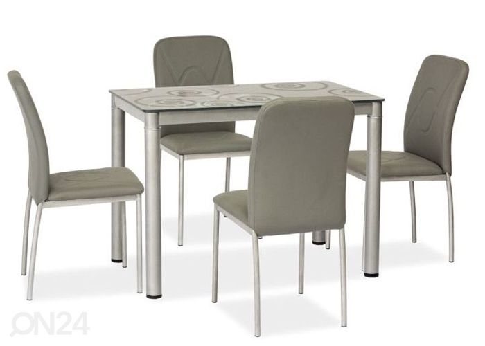 Söögilaud 100x60 cm suurendatud