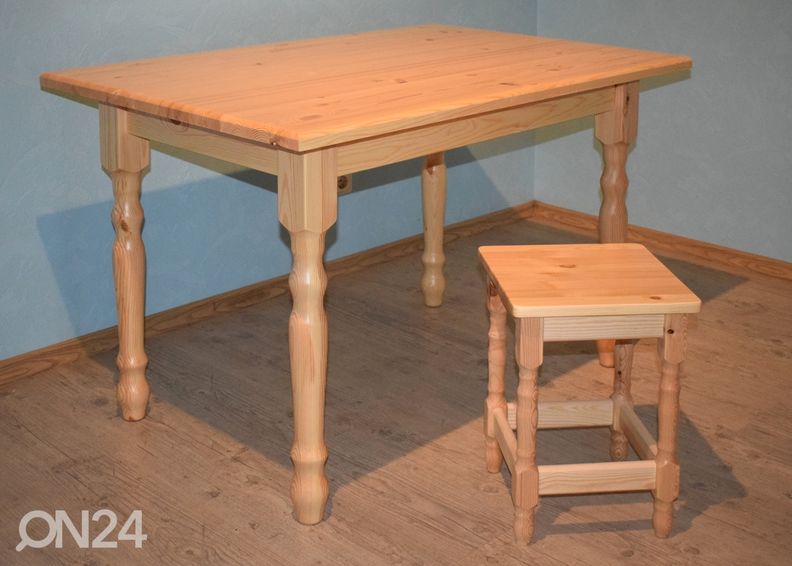 Söögilaud 120x80 cm suurendatud