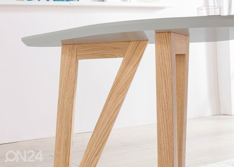 Söögilaud 120x80 cm suurendatud