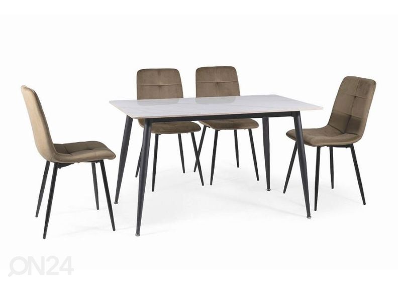 Söögilaud 130x70 cm suurendatud