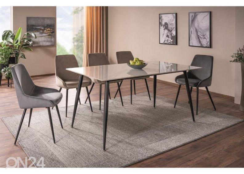 Söögilaud 130x70 cm suurendatud