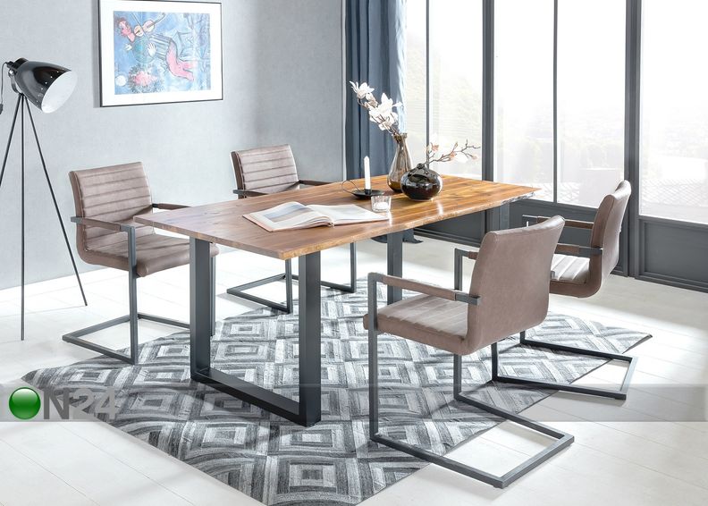 Söögilaud 140x80 cm suurendatud