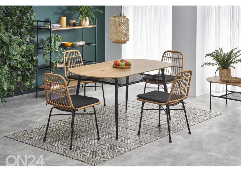 Söögilaud 160x90 cm suurendatud