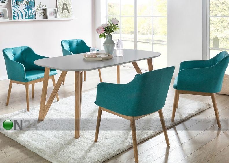 Söögilaud 180x90 cm suurendatud