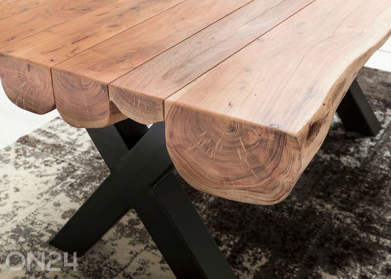 Söögilaud 200x100 cm suurendatud