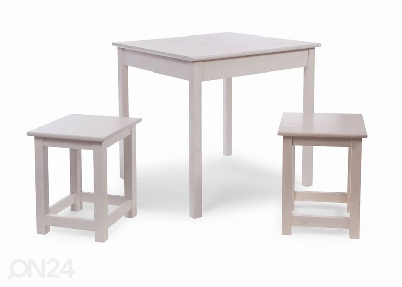 Söögilaud 75x75 cm suurendatud