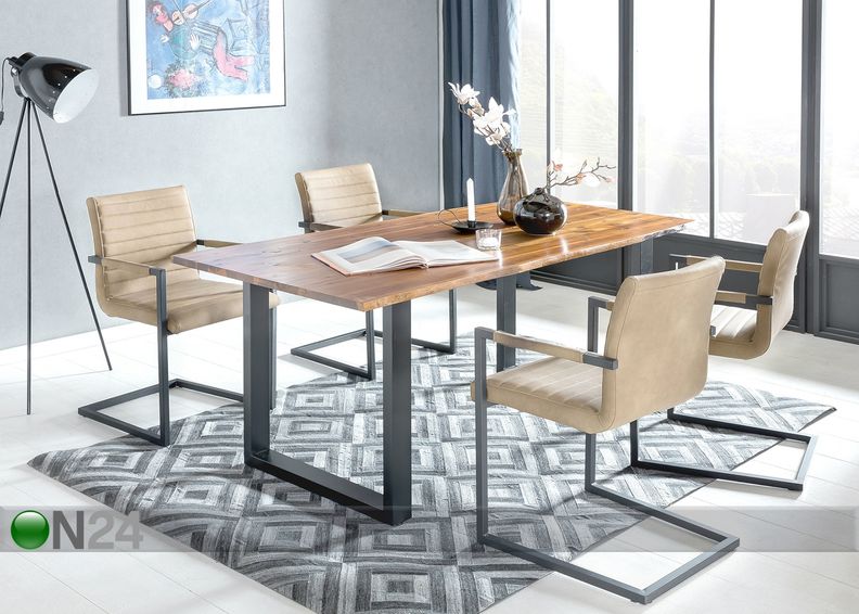 Söögilaud 80x120 cm suurendatud