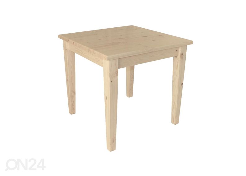 Söögilaud 80x80 cm suurendatud