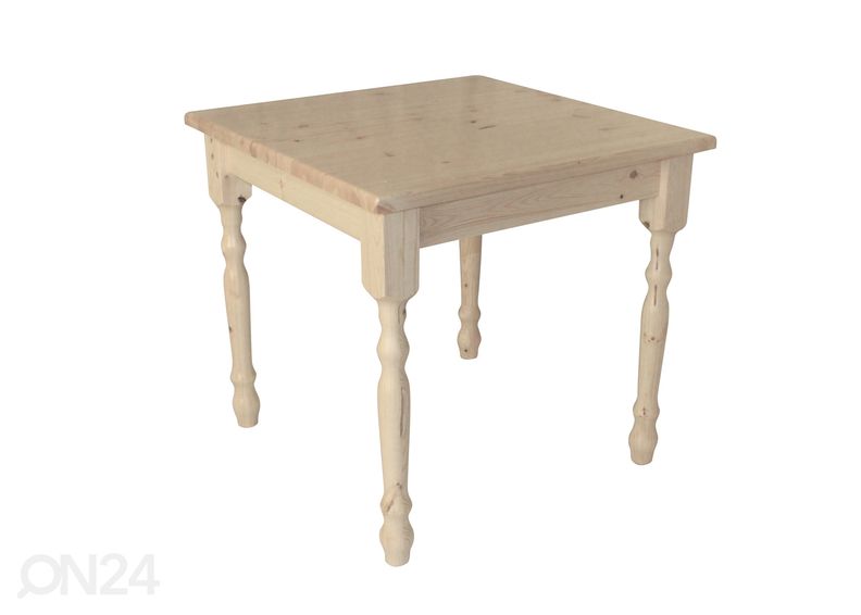 Söögilaud 80x80 cm suurendatud
