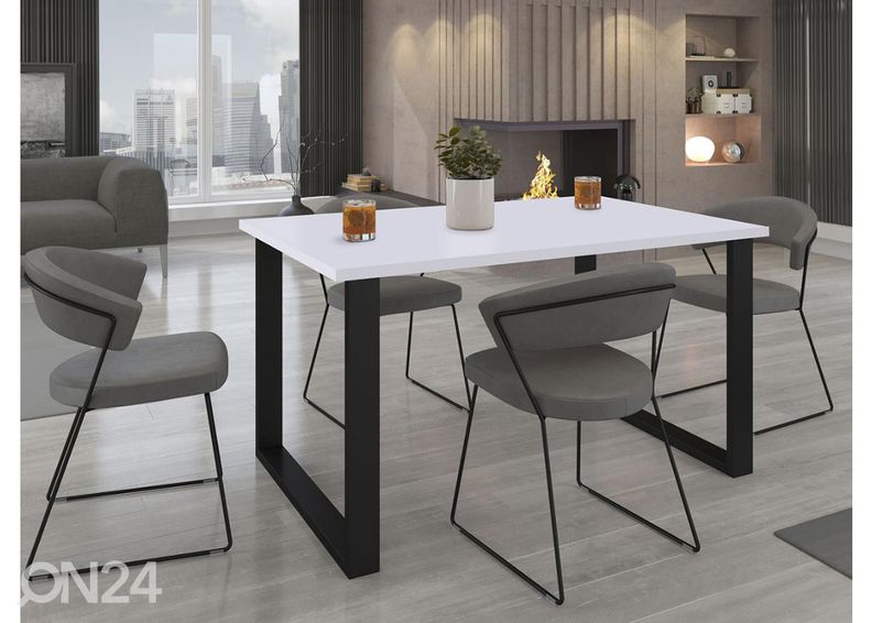 Söögilaud 90x138 cm suurendatud