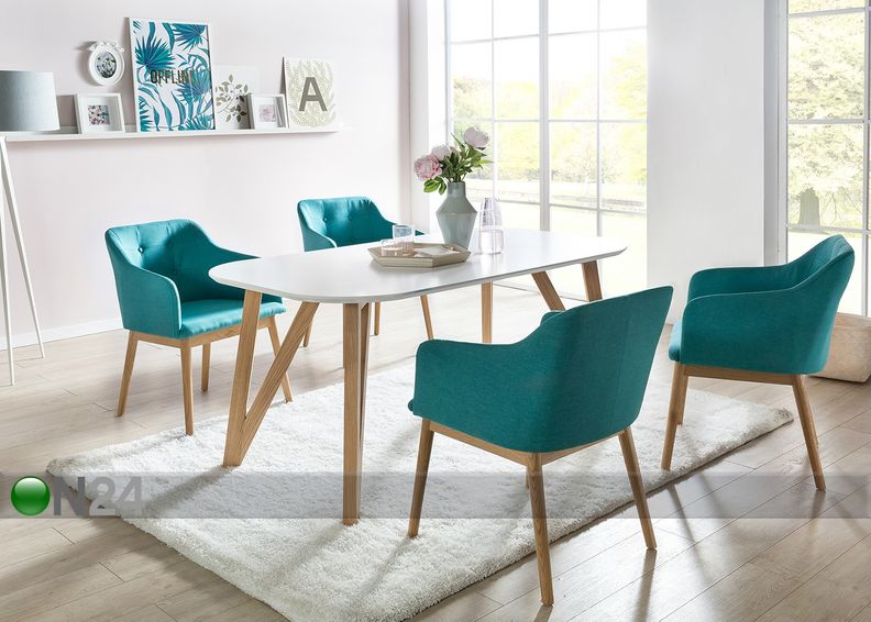 Söögilaud 90x140 cm suurendatud