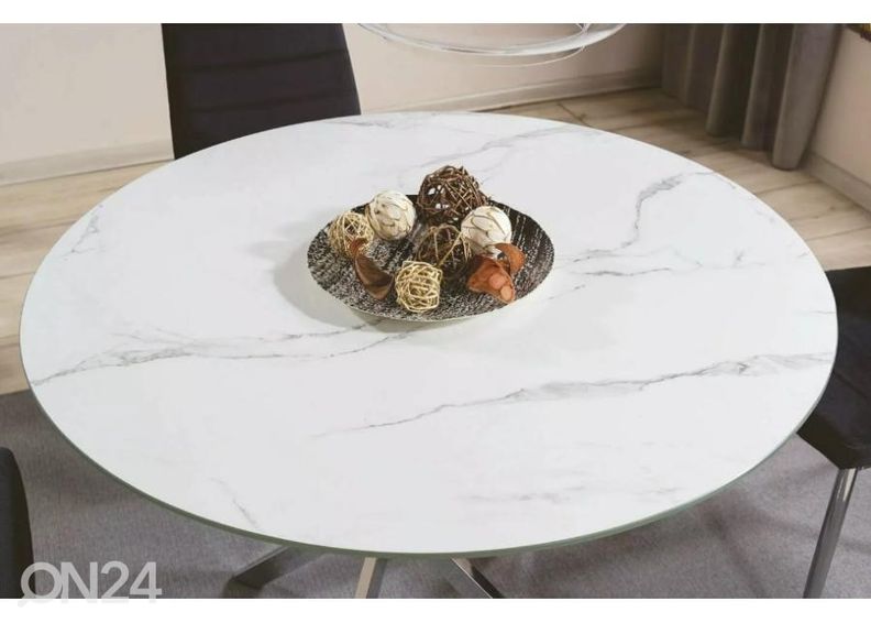 Söögilaud Aegis Ø 90 cm suurendatud