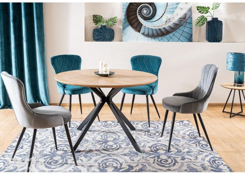 Söögilaud Astra Ø 120 cm suurendatud